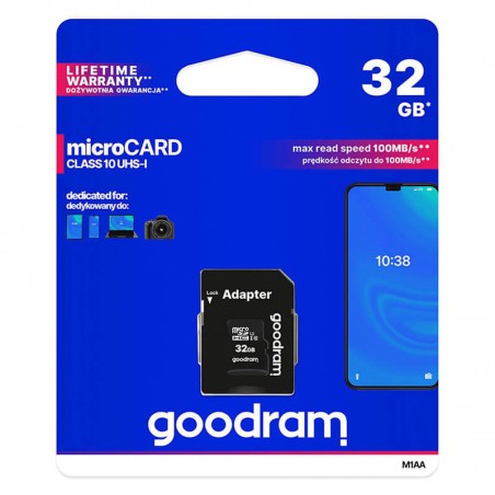 Micro SD XC Goodram Memory...